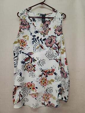 Chelsea & Theodore Floral Tank